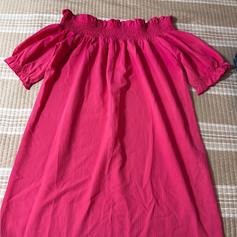 YOINS Women's Vibrant Pink Dinner Top